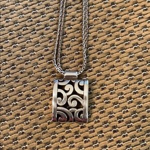 Brighton deco lace necklace